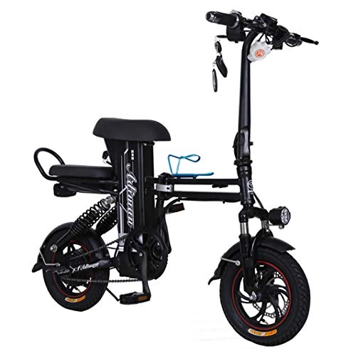 Elektrofahrräder : Wheel-hy Elektrofahrrad 12" Faltbares E-Bike Roller, mit 350W brstenlosem Motor und 48V 20AH Abnehmbarer Akku