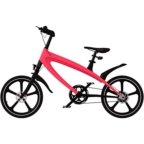 Elektrofahrräder : Wheelheels eBike, Pedelec Vita, 20 Zoll (Rot)