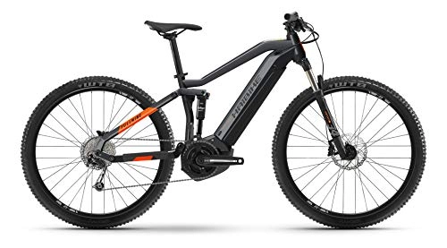 Elektrofahrräder : Winora Haibike FullNine 4 Yamaha Elektro Bike 2021 (XL / 52cm, Cool Grey / Lava Matte)