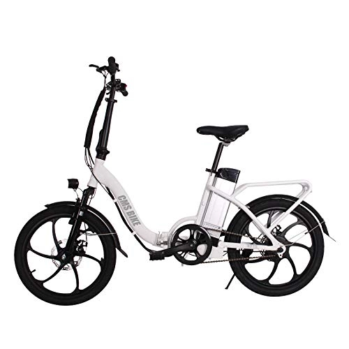 Elektrofahrräder : xianhongdaye 20 Zoll Elektrofahrrad 36v250w zusammenklappbares Elektrofahrrad CE-zertifiziertes Elektrofahrrad Hochleistungs-Elektrofahrrad-Weiß