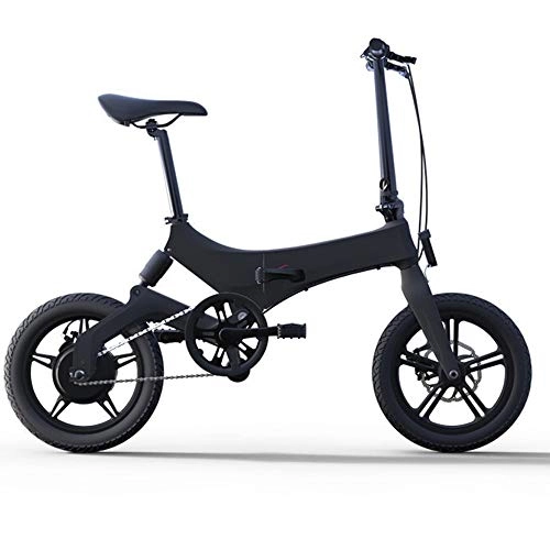 Elektrofahrräder : XIXIA X Faltendes elektrisches Fahrrad-kleine Erzeugung, die Lithium-Batterie-Zusatzbatterie-Auto-mnnlichen und weiblichen Roller-Schwarzen 36V fhrt