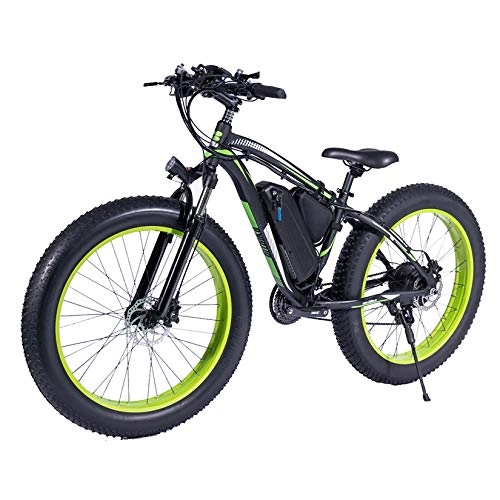 Elektrofahrräder : XXZ Elektrofahrräder für Erwachsene, Ebikes Fahrräder All Terrain, 26" 36V 350W Abnehmbare Lithium-Ionen-Batterie Mountain Ebike, für Herren, Schwarz