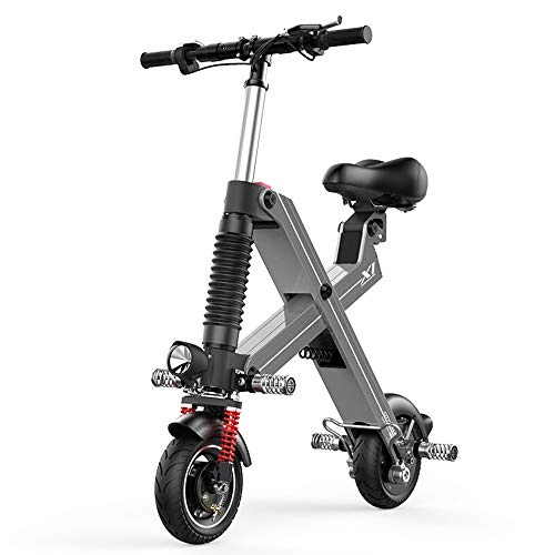 Elektrofahrräder : Y.A Faltender elektrischer Fahrrad-Fahrrad-Erwachsen-Roller-beweglicher Kleiner Minielektrischer Roller-Aluminiumrahmen-doppelte Stodmpfung