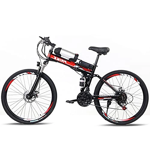Elektrofahrräder : YDYBY 26 Zoll Elektro-Mountainbike, 21-Gang-Gänge Elektrofahrrad 36V 250W Abnehmbare Batterie E-Bike für Damen und Herren