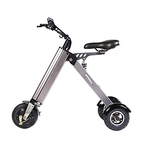 Elektrofahrräder : YOUYE Elektroroller Mini Faltbares Dreirad mit 3 Gngen Geschwindigkeitsbegrenzung 6-12-20KM / H und 3 Stodmpfern |