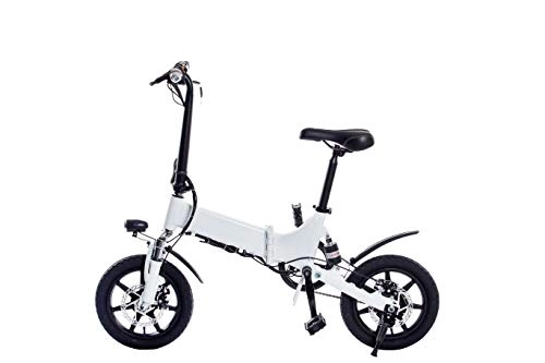 Elektrofahrräder : Z&L Elektrisches Fahrrad Faltend Elektrisches Klapprad Mit Lithium-Ionen-Akku, 14 Zoll E-Bike