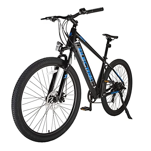 Elektrofahrräder : ZIEM 27, 5 Zoll Elektrisches Mountainbike Power Assisted Electric Bike E Bike für Erwachsene mit 36V 10AH Batterie 80-100km Reichweite