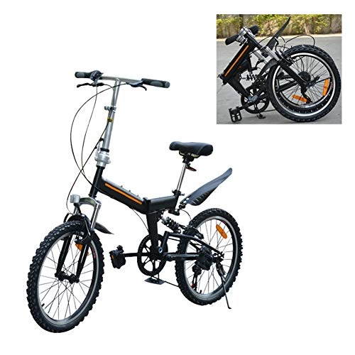 Falträder : 20 Zoll Alu Klapp Fahrrad Faltrad Folding Bike Aluminiumlegierung Ultraleicht Shimano 7 Gang-Schaltung Klappfahrrad