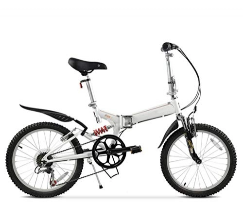 Falträder : 26" 6-Gang-Folding Fahrrad Mountainbike, Unisex Fahrrad, Fliegen Rad mit variabler Geschwindigkeit Off-Road-Mountainbike, Doppel Dämpfende Spoke Wheels Schüler MTB Racing, Easy Folding Flachboden Univ