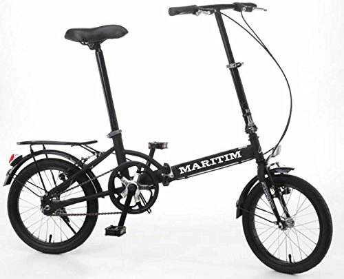 Falträder : Fahrrad klappbar aus emalliertem Stahl