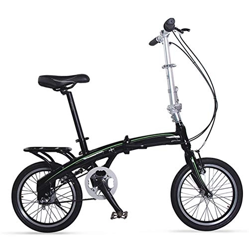 Falträder : HFJKD Adult Klapprad 20 Zoll, 6-Gang MTB Folding Fahrrad, Unisex Leichtes Commuter Bike, Lieben und Kinder