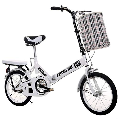 Falträder : JooGoo Fahrrad aluminiumlegierung Ultraleicht klappfahrrad, 20 Zoll Faltrad Klapprad Faltfahrrad für Herren und Damen mit 6 Gang Shimano Kettenschaltung Folding City Bike Abdeckung