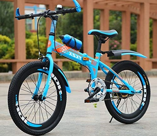 Falträder : SDZXC Faltbare Fahrräder Kinder, Studenten-Faltbare Fahrrad-Jungen-helle tragbare Mountainbike-Faltbare Fahrräder