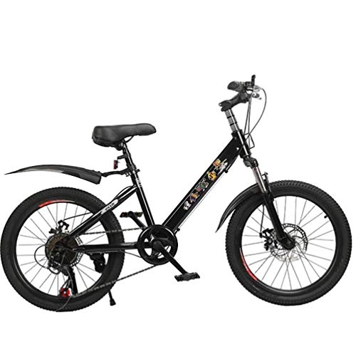 Falträder : Tbagem-Yjr Mountainbike, 20 Zoll Rad Mit Variabler Geschwindigkeit Fahrrad Sport Freizeit Rennrad Cying (Color : Black, Size : 7 Speed)