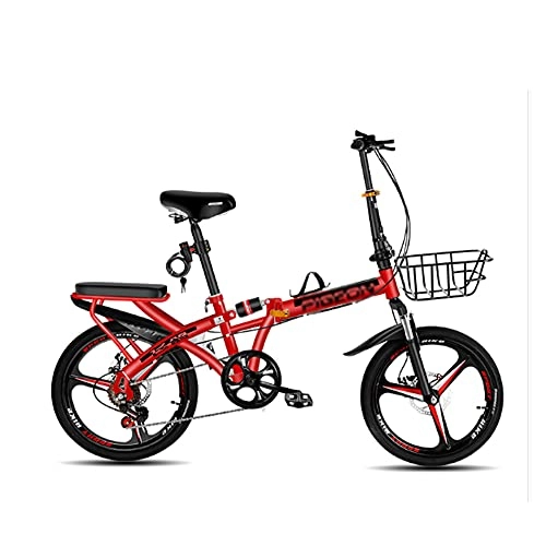 Falträder : Unisex Fahrrad Faltrad, 16", Herren-fahrrad & Jungen-fahrrad, Licht Aluminium Faltrad, Cityfahrrad Für Mädchen, Jungen, Herren Und Damen / C16inch