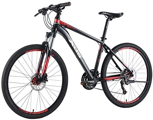 Mountainbike : 26 Zoll Erwachsene Mountain Bikes, 27-Gang-Gebirgsfahrrad, Herren Alurahmen Hardtail Mountainbike, Doppel-Hänge Alpine Fahrrad, (Size : M)