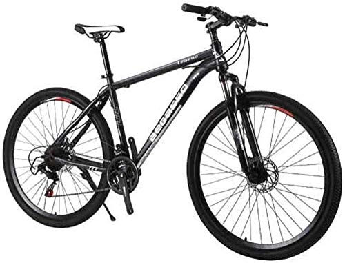 Mountainbike : 29-Zoll-Ganzgerüst-Fahrrad 21-Gang-Dual-Scheibenbremse mit hoher Kohlenstoff-starrer Material professioneller Outdoor-Mountainbike für Jugendliche geeignet-B.