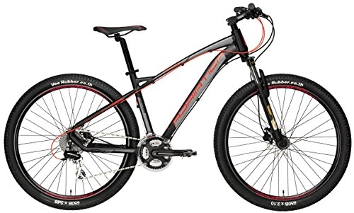 Mountainbike : Adriatica 27, 5 Zoll Mountainbike Wing RS 24 Gang, Farbe:schwarz-rot, Rahmengröße:48cm