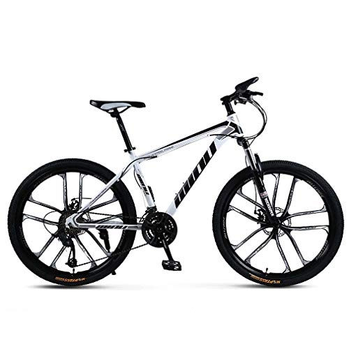 Mountainbike : AISHFP 26-Zoll-Mountainbike für Erwachsene, Beach-Schneemobil-Fahrrad, Doppelscheiben-Bremsräder, 26-Zoll-Aluminiumlegierungsräder, A, 27 Speed