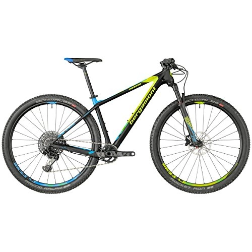 Mountainbike : Bergamont Revox Team 29'' Carbon MTB schwarz / gelb / blau 2018: Größe: M (168-175cm)