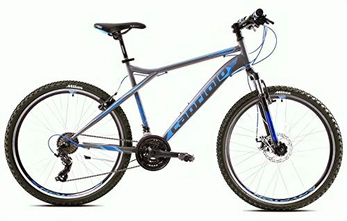 Mountainbike : breluxx® 26 Zoll Mountainbike Hardtail FS Disk Cobra 2.0 Sport blau, 21 Gang Shimano, FS + Scheibenbremsen - Modell 2020