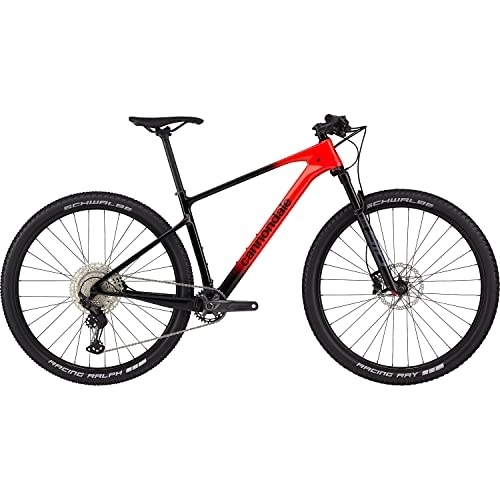 Mountainbike : Cannondale Scalpel HT Carbon 4 - Rot / Schwarz, Größe XL