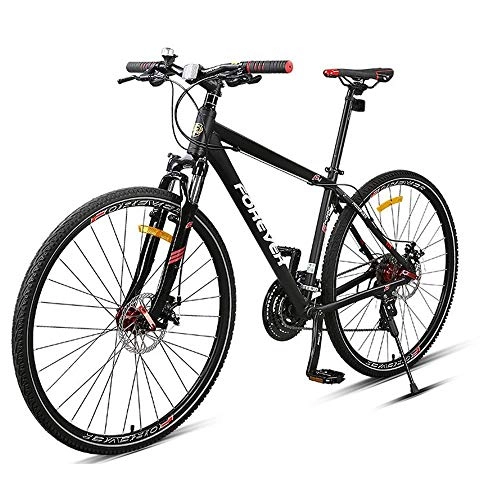 Mountainbike : CHEZI Mountain BikeMountain Road Bike kombiniert mit Aluminium Rahmen Stoßdämpfer Fahrrad 27 Gang