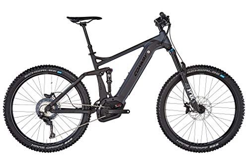 Mountainbike : Conway eMF Powertube 527 Plus Black matt / Lime Rahmenhhe XL | 52cm 2019 E-MTB Fully