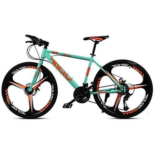 Mountainbike : ErwachseneMountainbike, Carbon SteelMountainbike 21-Gang-Fahrrad Full Suspension MTB Gears Dual Disc BrakesMountainbike, D-30speed