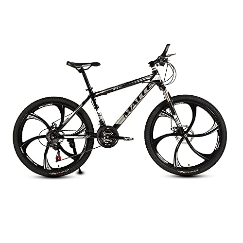 Mountainbike : Fahrrad, 26"Mountainbike, All-Terrain-Fahrrad mit 27-Gang, verstellbarem Sitz und Rahmen aus kohlenstoffhaltigem Stahl, für Erwachsene, rutschfeste Doppelscheibenbremse / D / 162x89cm