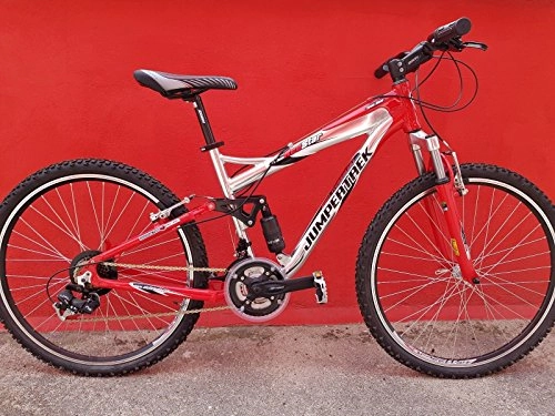 Mountainbike : Fahrrad Fahrrad 26 Cinzia Rosa Jumpertrek Tütü Full Suspension aus Aluminium 21 V