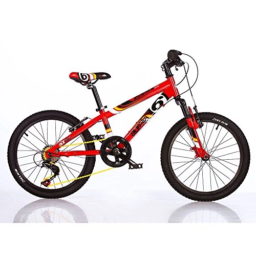 Mountainbike : Fahrrad Mountain Bike MTB Jungen 20 Fast Boy 1020BS Aurelia rot