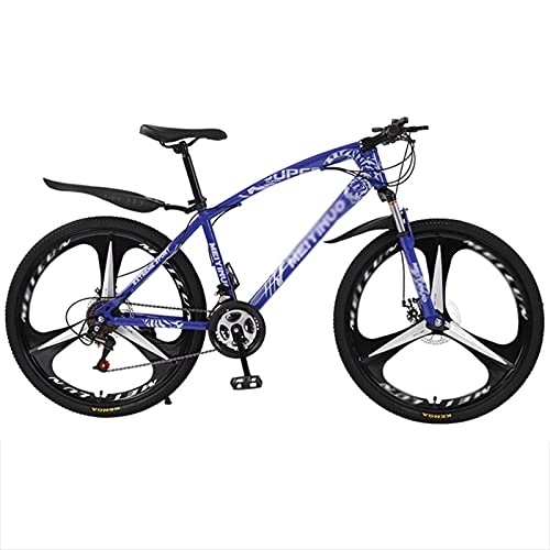 Mountainbike : FAXIOAWA Kinderfahrrad 21-Gang-Schalthebel Mountainbike Aluminium-Stahlrahmen 26-Zoll-Mountainbike mit Stoßdämpfern für Jugendliche und Erwachsene (Color : Style4, Size : 26inch27 Speed)