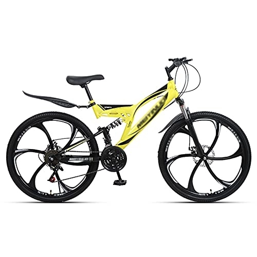 Mountainbike : FAXIOAWA Kinderfahrrad 26 Zoll Mountainbike, Vollfederung 27-Gang-Getriebe Scheibenbremsen MTB-Fahrrad Doppelscheibenbremse, for Männer und Frauen (Color : Style2, Size : 26inch24 Speed)