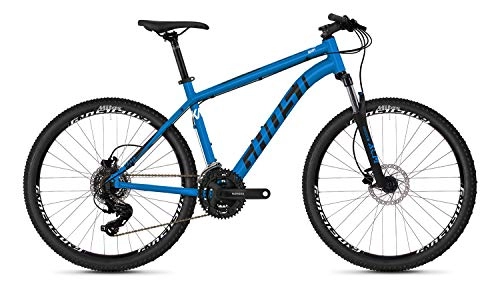Mountainbike : Ghost Kato 1.6 AL U 26R Mountain Bike 2020 (M / 46cm, Vibrant Blue / Night Black / Star White)