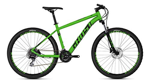 Mountainbike : Ghost Kato 3.7 AL U 27.5R Mountain Bike 2020 (L / 50cm, Riot Green / Night Black)