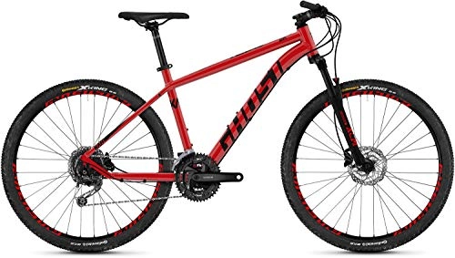 Mountainbike : Ghost Kato 4.7 AL U 27.5R Mountain Bike 2019 (M / 46cm, Riot Red / Night Black)