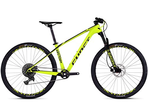 Mountainbike : GHOST LECTOR KID 1.6 / / NEON FLAT / / neon yellow / night black / / Modell 2018 (XS)