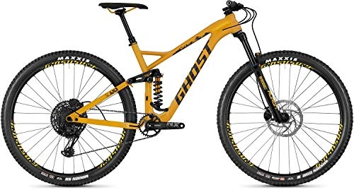 Mountainbike : Ghost Slamr 4.9 AL U 29R Fullsuspension Mountain Bike 2019 (L / 48cm, Spectra Yellow / Jet Black)