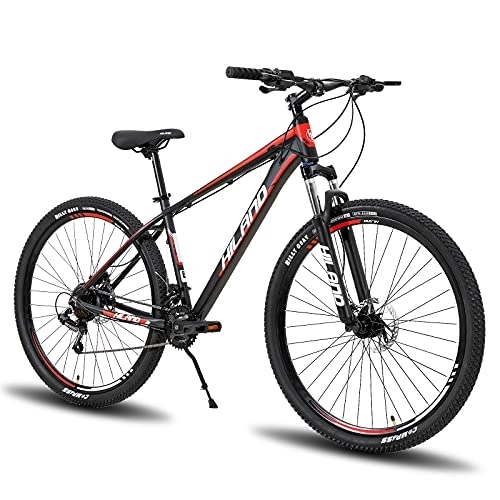 Mountainbike : Hiland 29 Zoll Mountainbike Hardtail MTB 16 Fach mit Shimano-Schaltwerk Lock-Out Federgabel Hydraulische Scheibenbremse Aluminiumrahmen 431mm Rahmen