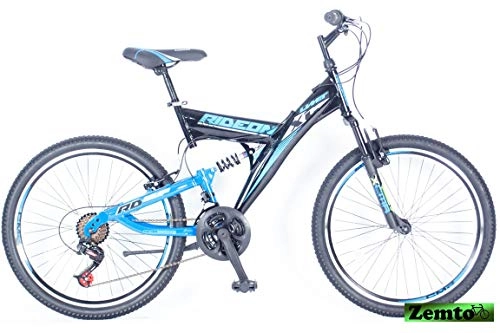 Mountainbike : Hooptec MTB Mountainbike 24 Zoll, Umit Ride On, 46 cm schwarz-blau
