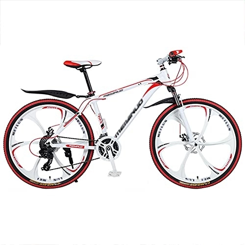 Mountainbike : Kinderfahrrad 26-Zoll-Mountainbike 27-Gang-Getriebefahrrad, Mountainbike mit verstellbarem Sitz für Männer und Frauen mit Doppelscheibenbremsen und Stoßdämpfern ( Color : Style1 , Size : 26inch27 sp