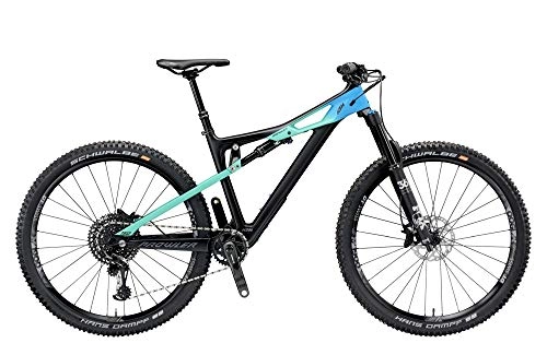 Mountainbike : KTM Prowler Master 12, 12 Gang Kettenschaltung, Herrenfahrrad, Full-Suspension, Modell 2019, 29 Zoll, schwarz matt, 48 cm