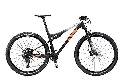 Mountainbike : KTM Scarp Elite 12, 12 Gang Kettenschaltung, Herrenfahrrad, Full-Suspension, Modell 2019, 29 Zoll, schwarz matt, 43 cm