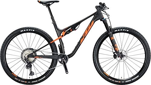 Mountainbike : KTM Scarp MT Master, 12 Gang Kettenschaltung, Herrenfahrrad, Full-Suspension, Modell 2020, 29', Carbon matt (orange), 38 cm