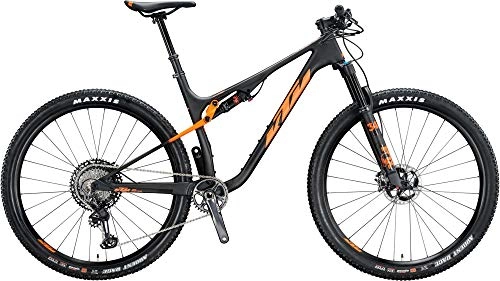 Mountainbike : KTM Scarp MT Prime, 12 Gang Kettenschaltung, Herrenfahrrad, Full-Suspension, Modell 2020, 29', Carbon Satin (Space orange), 53 cm