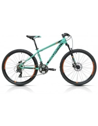 Mountainbike : Megamo MTB KU2 Aluminium 26" 21-Gang Scheibenbremsen - Hellblau, M