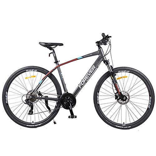 Mountainbike : MJY Damen Mountainbikes, 26 Zoll 27-Gang Mountain Trail Bike, Doppelscheibenbremse Aluminiumrahmen Hardtail Mountainbike, verstellbarer Sitz, Schwarz