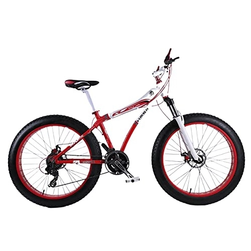 Mountainbike : Mountainbike, 66 cm dickes Rad für Erwachsene, Mountainbike, Snowbike, Aluminiumlegierung, Autobahn-Fahrrad / Doppelscheibenbremse