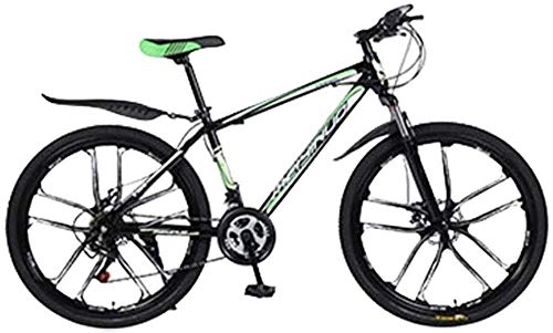 Mountainbike : Mountainbike for Erwachsene Im Freien Stahl High-Carbon Stahlrahmen 26 Zoll 21 Geschwindigkeit Fahrrad-REIT Fhlt Sich Entspannt Und Komfortabel Durable Bike ZHAOSHUNLI